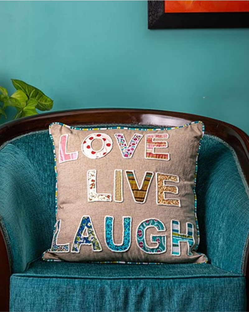 Love Live Laugh Cushion