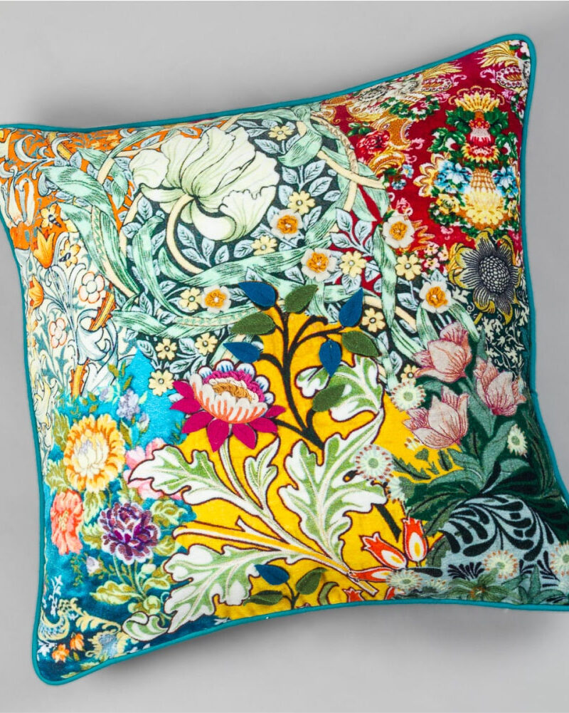 Midnight Floral Bunch Cushion
